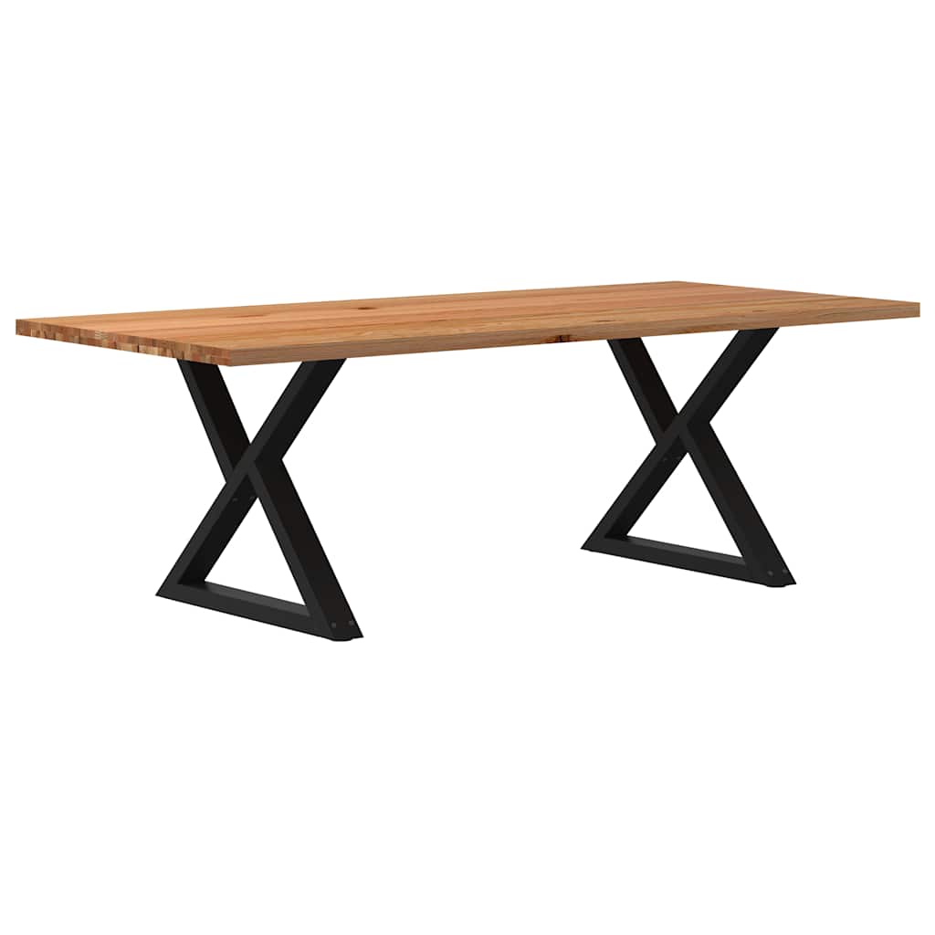 vidaXL Jídelní stůl světle hnědá 220x100x74 cm dub obdélníkový