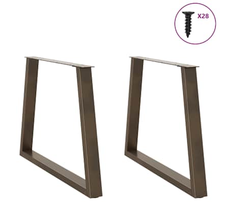 vidaXL Dining Table Light brown Solid oak wood Large Adjustable Feet