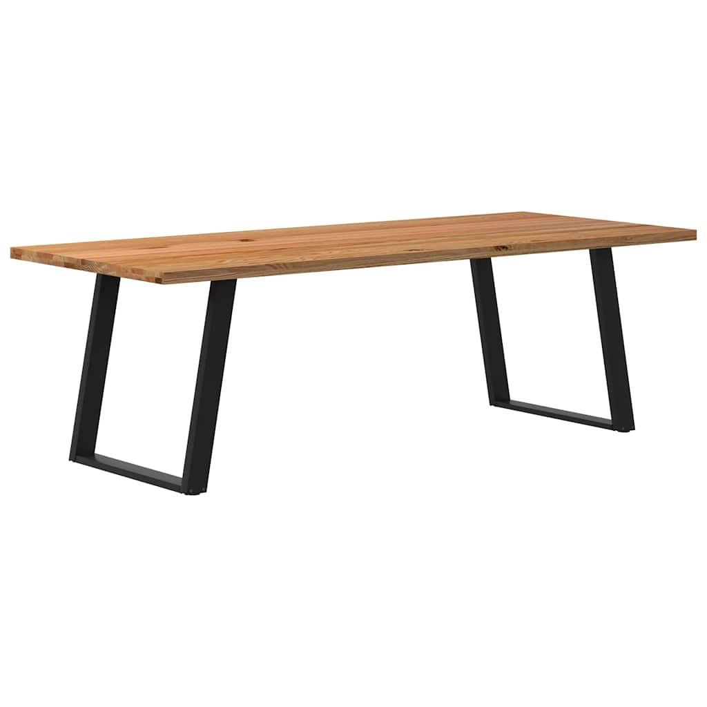 vidaXL Jídelní stůl světle hnědá 240x100x74 cm dub obdélníkový