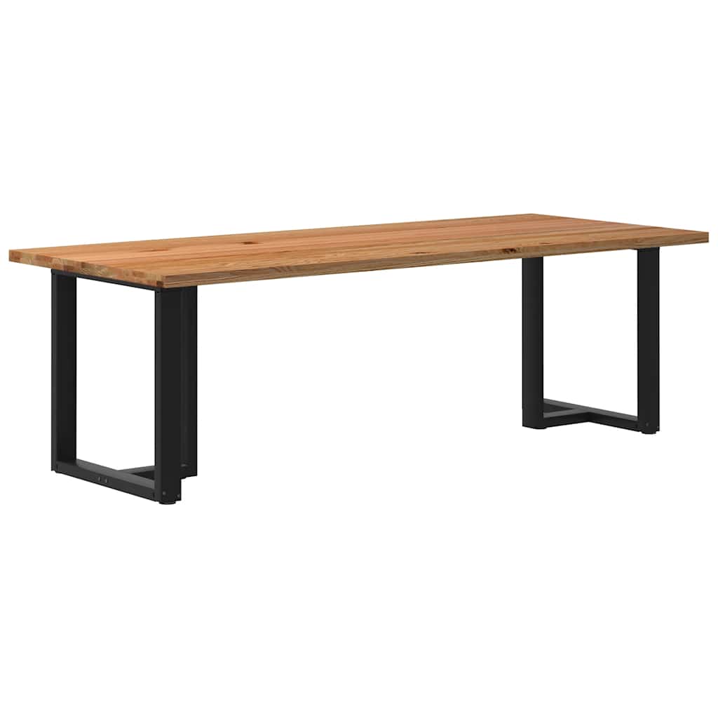 vidaXL Jídelní stůl světle hnědá 240x100x74 cm dub obdélníkový