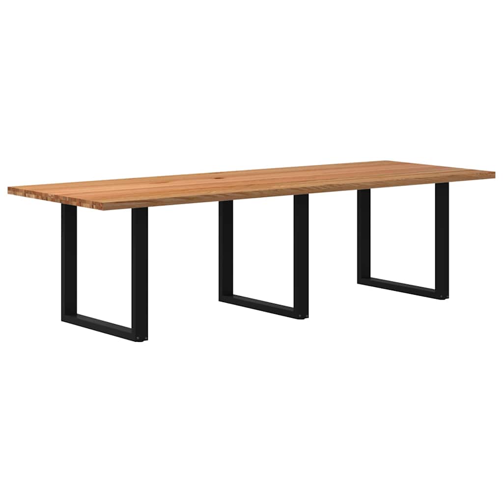 vidaXL Jídelní stůl světle hnědá 280x100x74 cm dub obdélníkový
