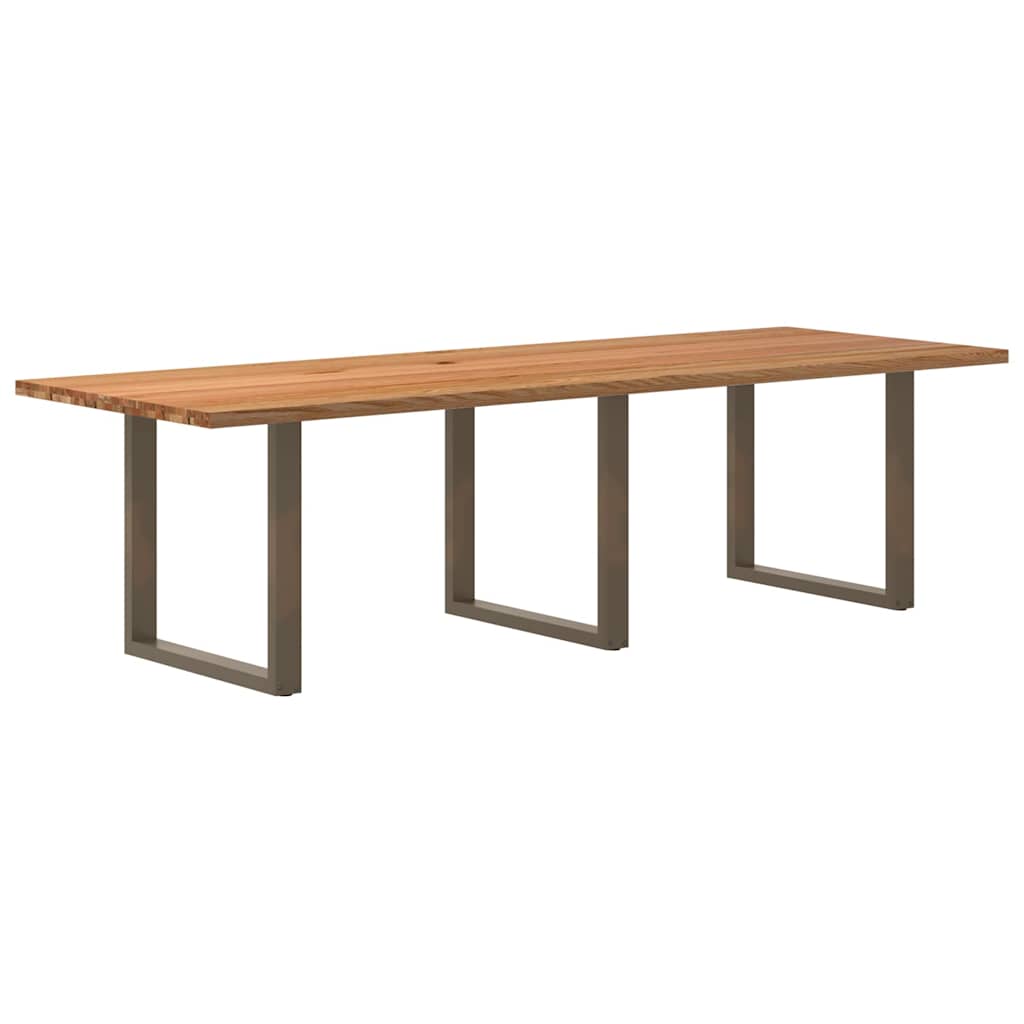 vidaXL Jídelní stůl světle hnědá 280x100x74 cm dub obdélníkový