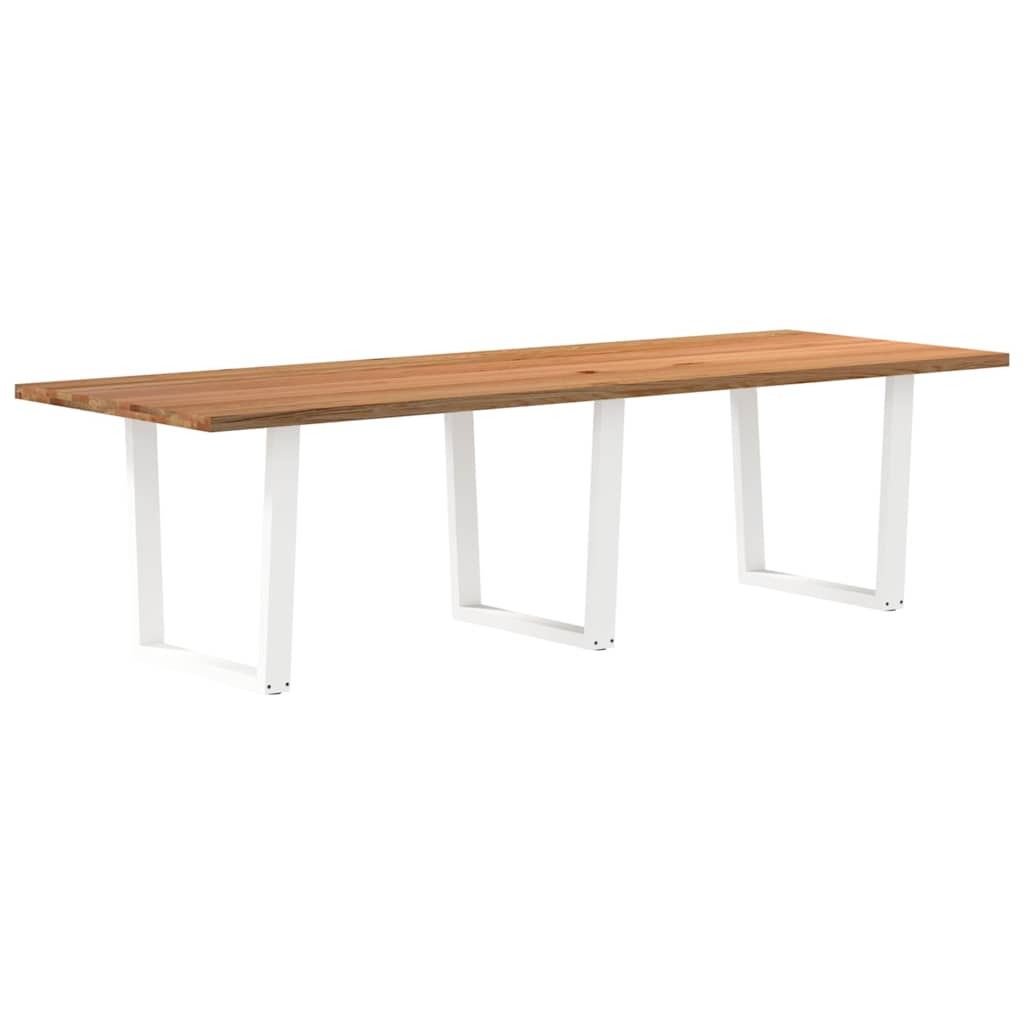 vidaXL Jídelní stůl s nepravidelnými hranami 280x100x74 cm dub dřevo