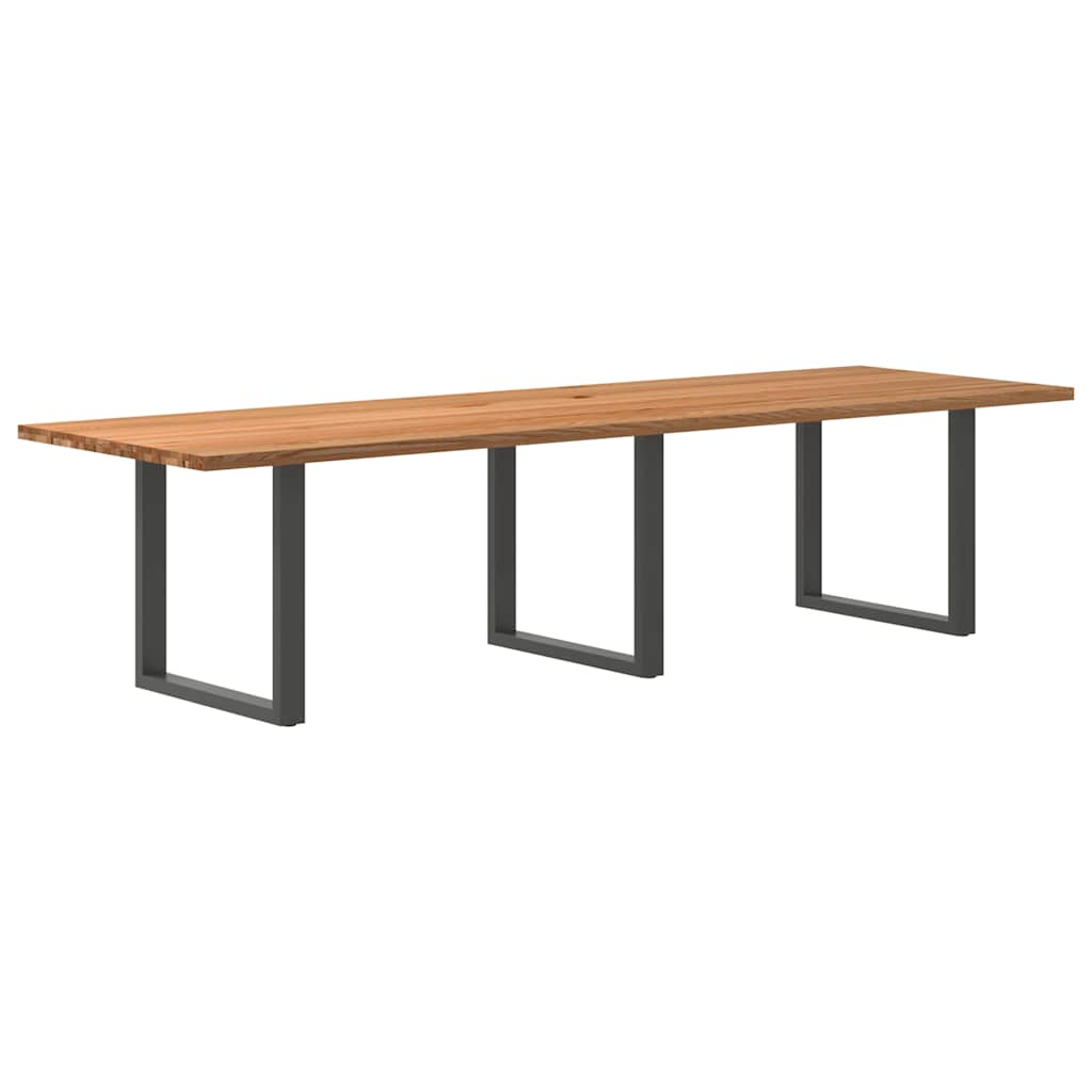 vidaXL Jídelní stůl světle hnědá 320x100x74 cm dub obdélníkový