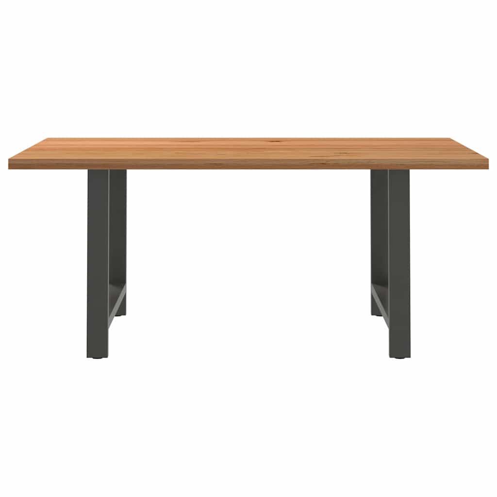 Thumbnail - vidaXL Esstisch Hellbraun 180x120x74 cm Massivholz Eiche Rechteckig