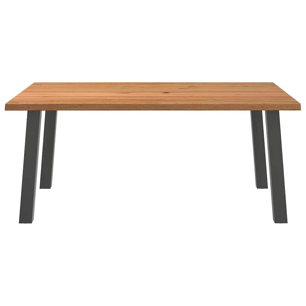 Thumbnail - vidaXL Esstisch mit Baumkanten 180x120x74 cm Massivholz Eiche Rechteck