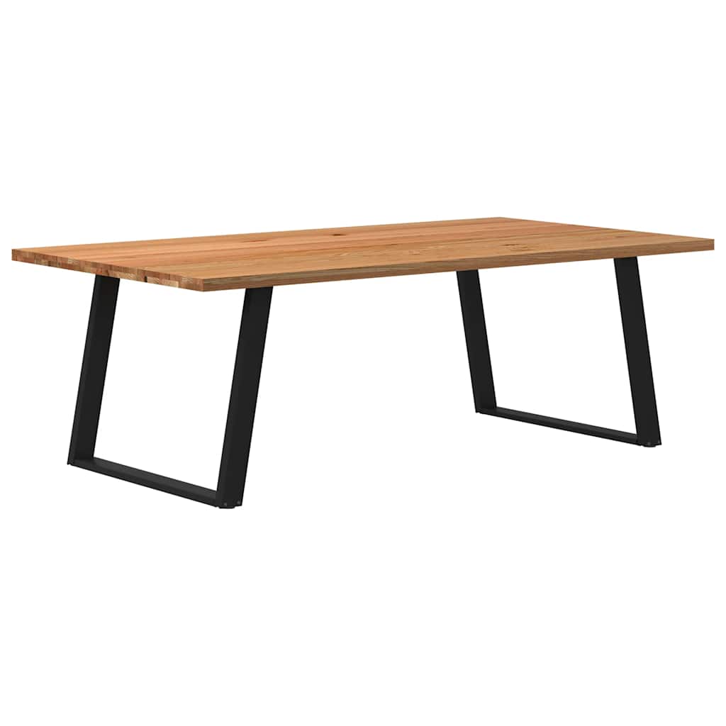vidaXL Jídelní stůl světle hnědá 220x100x74 cm dub obdélníkový