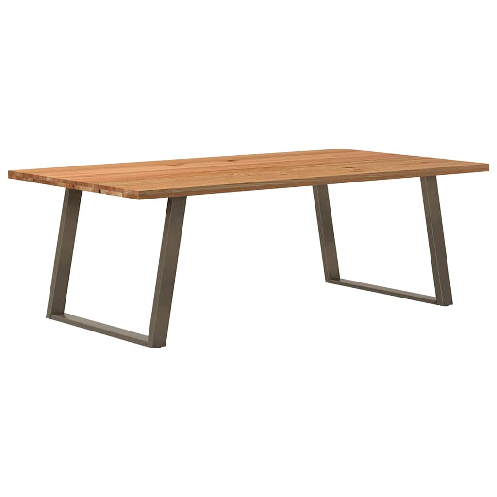 vidaXL Jídelní stůl světle hnědá 220x100x74 cm dub obdélníkový