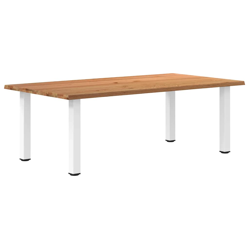 vidaXL Jídelní stůl s živou hranou 220x120x74 cm masivní dubové dřevo