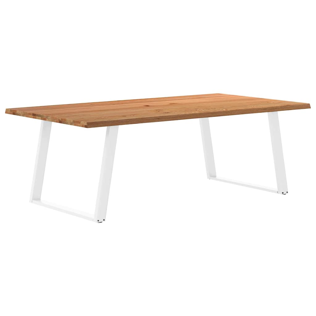 vidaXL Jídelní stůl s živou hranou 220x120x74 cm masivní dubové dřevo