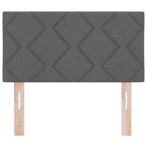 LED hlavová deska Šedý 80 cm textil - obrázek 5