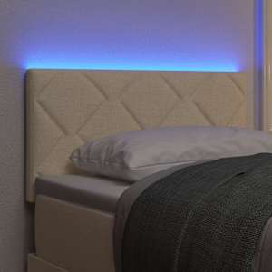 LED hlavová deska Krémová 80 cm textil - obrázek 4
