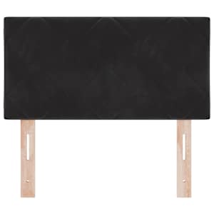 LED hlavová deska Černý 80 cm samet - obrázek 5