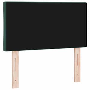 LED hlavová deska Tmavě zelená 80 cm samet - obrázek 7