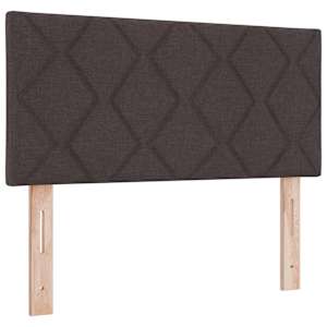 LED hlavová deska Hnědá 90 cm textil - obrázek 2
