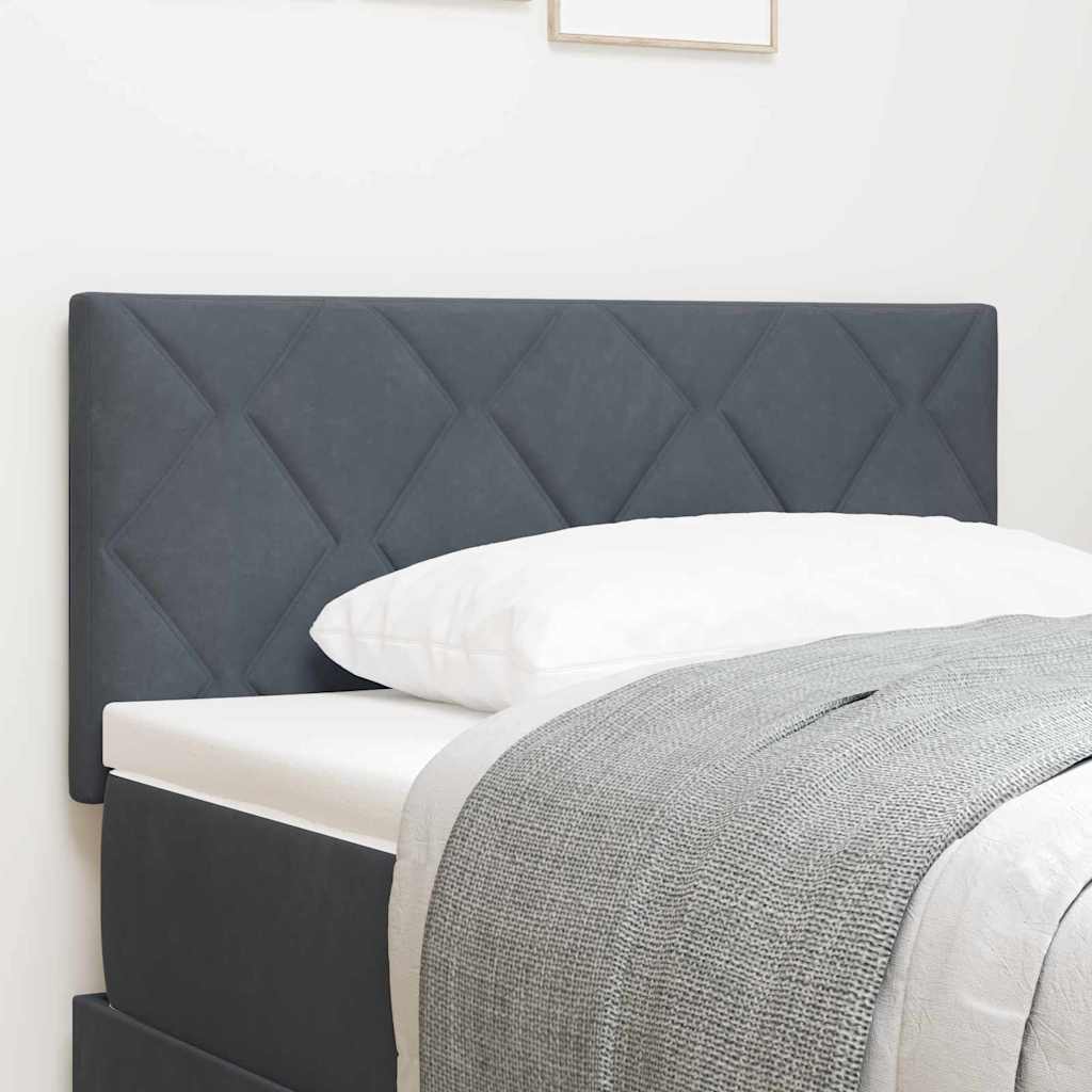 LED-pääty Timantti Blocks -muotoilussa Tumma harmaa 90 cm Velvet