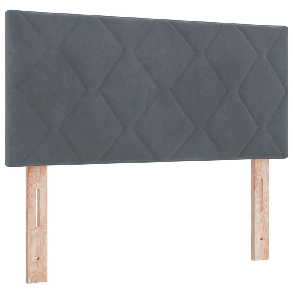 LED-pääty Timantti Blocks -muotoilussa Tumma harmaa 90 cm Velvet