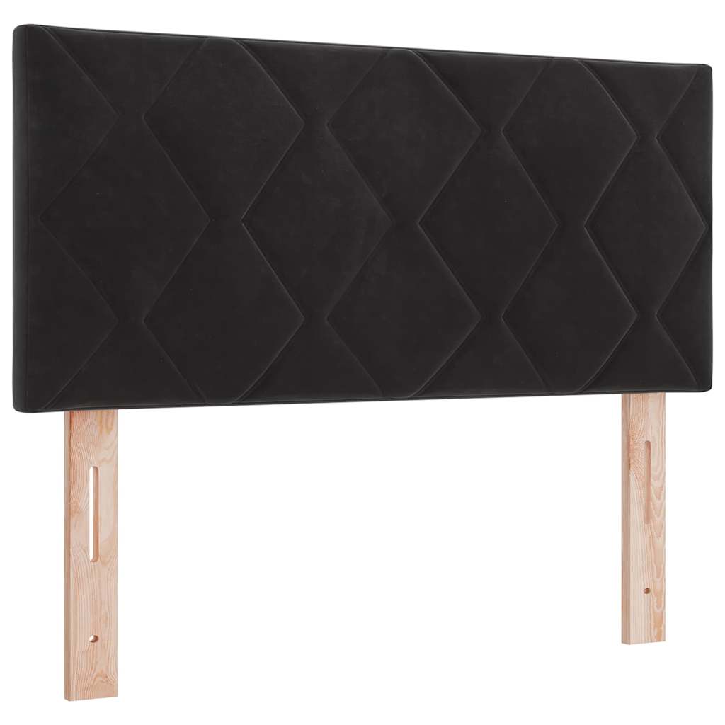 LED Pääty Timanttikuvio Musta 90 cm Sametti