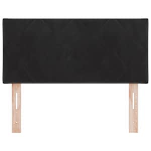 LED hlavová deska Černý 90 cm samet - obrázek 5