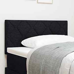 LED hlavová deska Černý 100 cm textil - obrázek 1