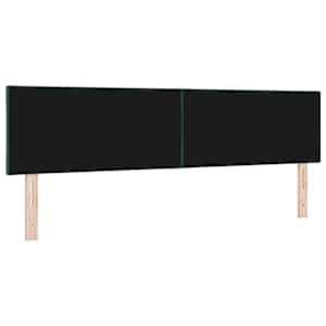 LED hlavová deska Tmavě zelená 180 cm samet - obrázek 7