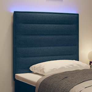LED hlavová deska s LED pásky s čelo Modrá 80 cm textil - obrázek 4