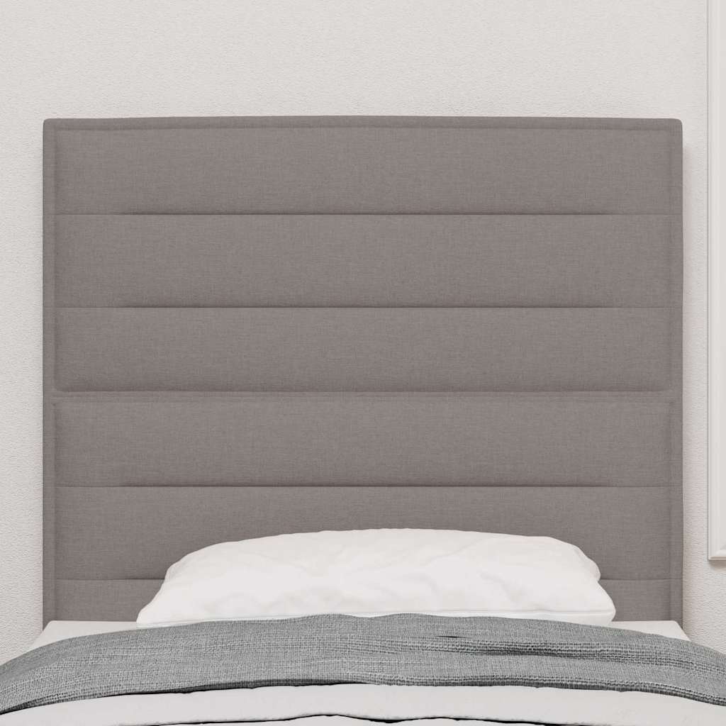 LED hlavová deska s LED pásky s čelo Taupe 90 cm textil - obrázek 3