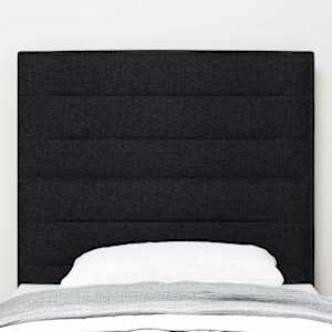LED hlavová deska s LED pásky s čelo Černý 100 cm textil - obrázek 3