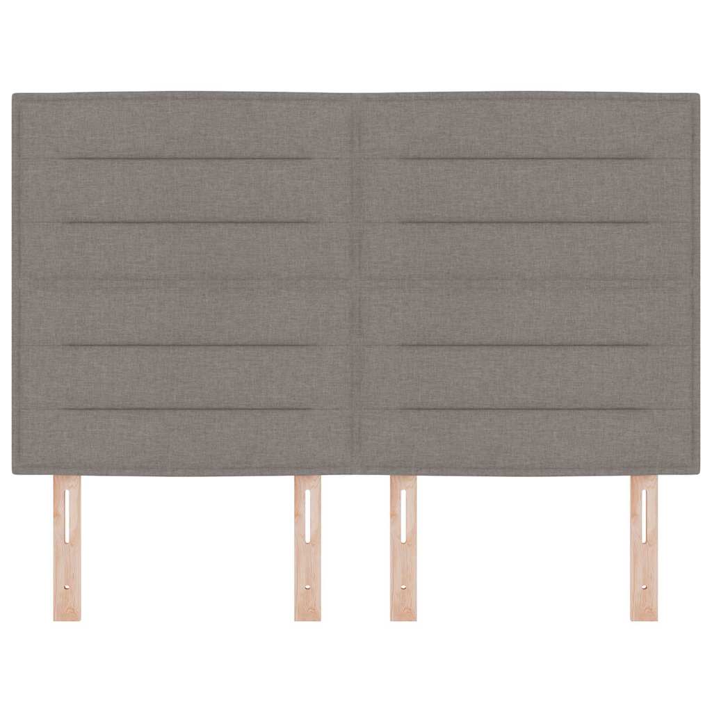 LED hlavová deska s LED pásky s čelo Taupe 144 cm textil - obrázek 5