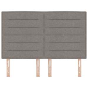 LED hlavová deska s LED pásky s čelo Taupe 144 cm textil - obrázek 5