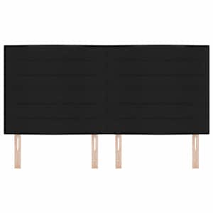 LED hlavová deska s LED pásky s čelo Černý 180 cm textil - obrázek 5