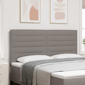 LED hlavová deska s LED pásky s čelo Taupe 180 cm textil - obrázek 1
