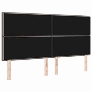 LED hlavová deska s LED pásky s čelo Taupe 180 cm textil - obrázek 7