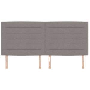 LED hlavová deska s LED pásky s čelo Taupe 200 cm textil - obrázek 5