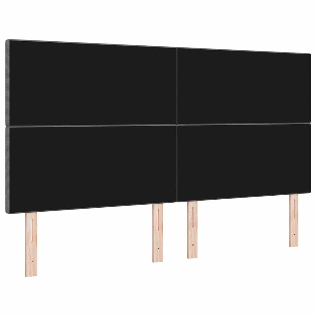 LED hlavová deska s čelo Světle šedá 180 cm Žebrovaná látka - obrázek 7