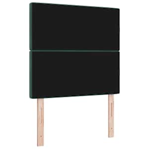 LED hlavová deska s čelo Tmavě zelená 90 cm Polyester - obrázek 7