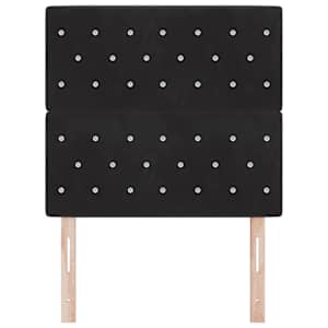LED hlavová deska s LED pásky s čelo Černý 100 cm samet - obrázek 5