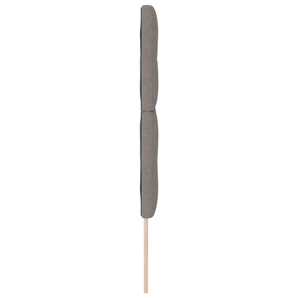 LED hlavová deska s LED pásky s čelo Taupe 144 cm textil - obrázek 6