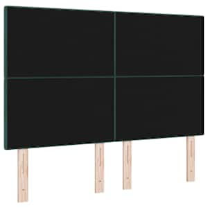 LED hlavová deska s LED pásky Zelená 160 cm samet - obrázek 7