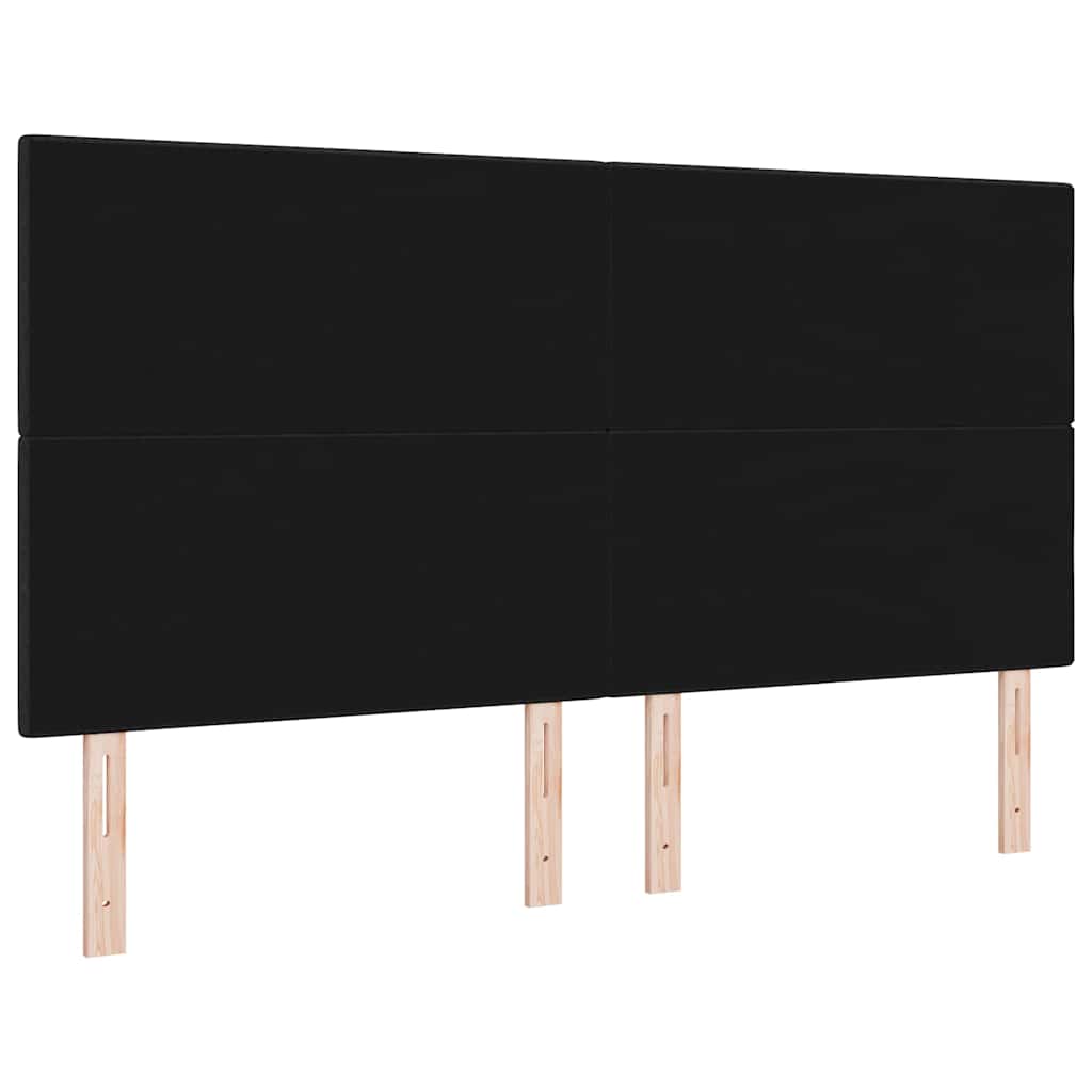 LED hlavová deska s LED pásky s čelo Černý 180 cm textil - obrázek 7