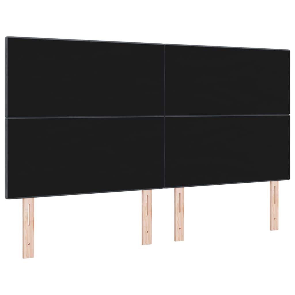 LED hlavová deska s LED pásky Šedý 180 cm samet - obrázek 7