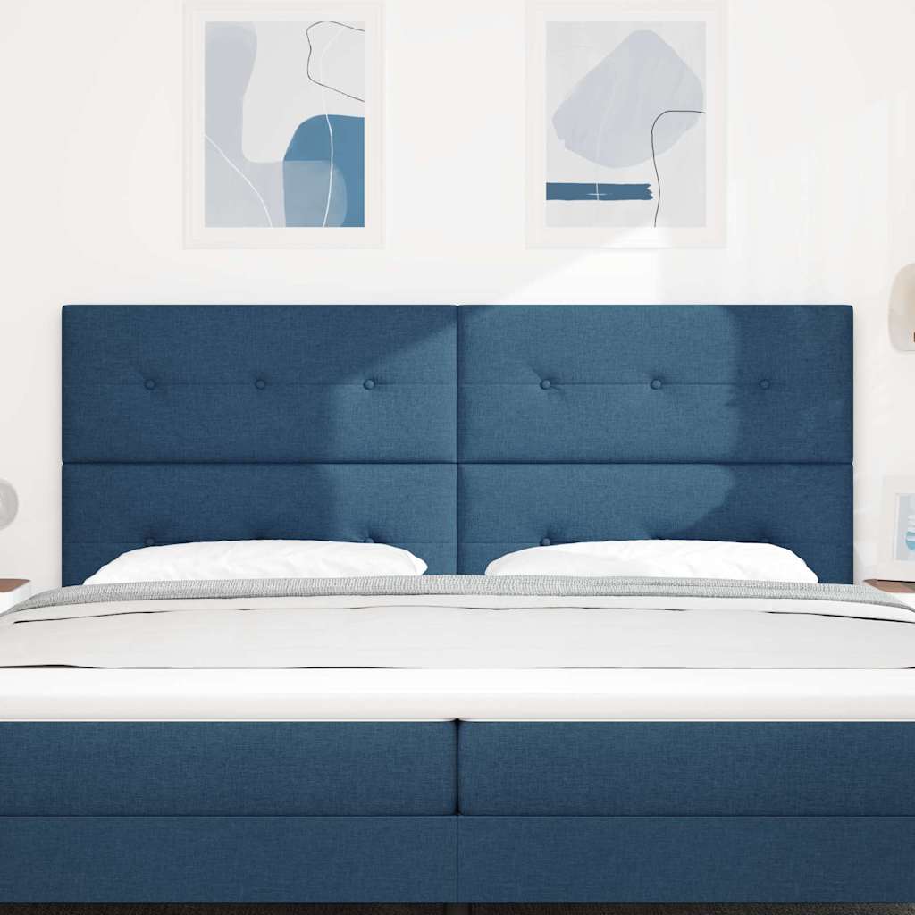 LED hlavová deska s LED pásky s čelo Modrá 200 cm textil - obrázek 3