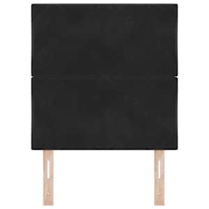 LED hlavová deska Černý 80 cm samet - obrázek 5