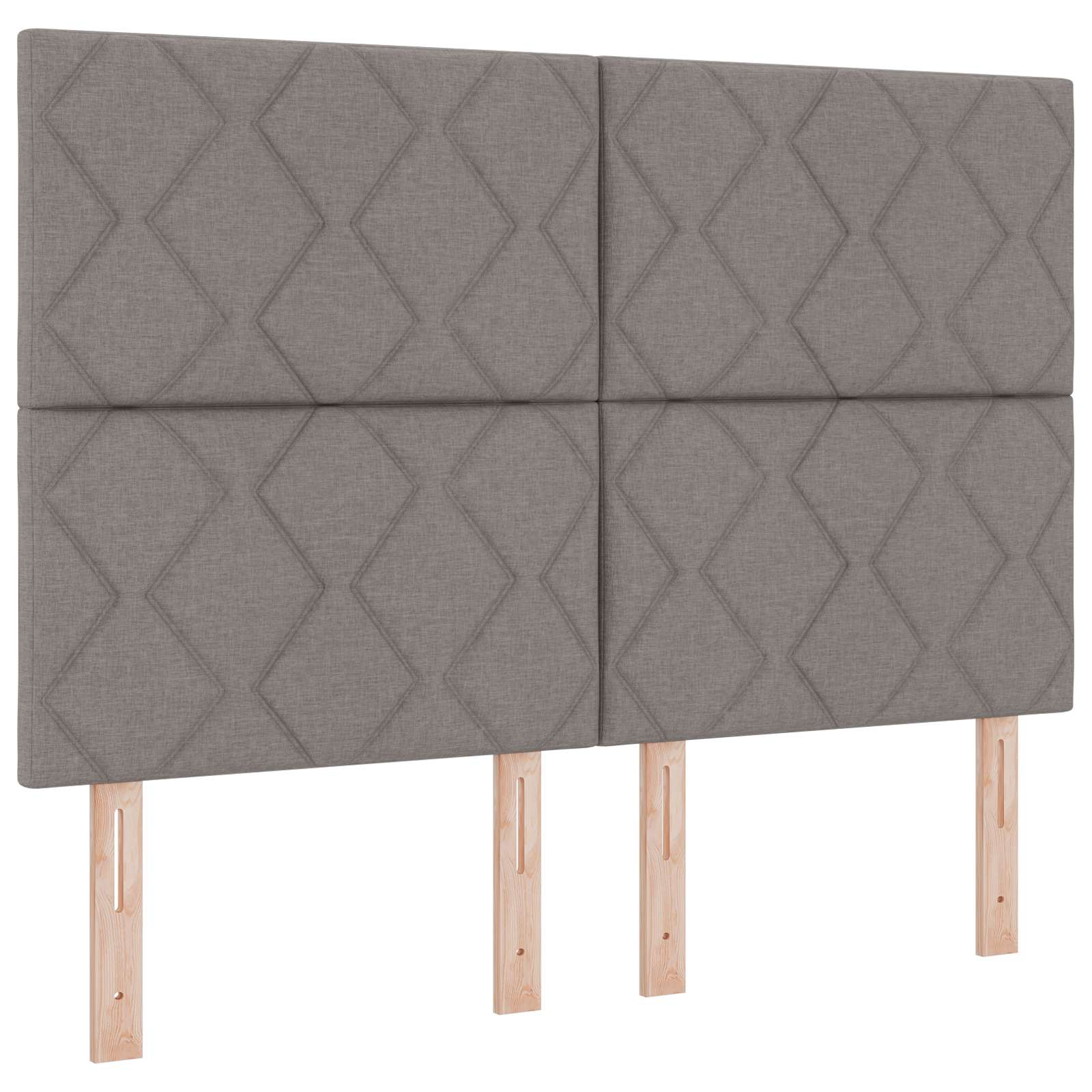 LED hlavová deska Taupe textil 3338518