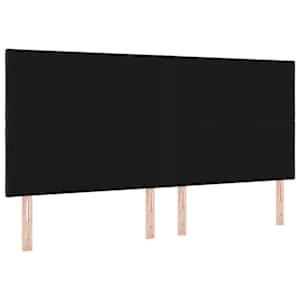 LED hlavová deska Černý 200 cm textil - obrázek 7