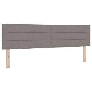 Postel s boxspringem s polštářem Taupe 180 x 200 cm textil - obrázek 6