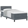 vidaXL Karbi vedrumadrats madratsiga peaga Tumehall 90 x 190 cm Samet