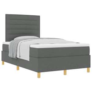 vidaXL Karbi vedrumadrats peaga Tumehall 120 x 190 cm kangas