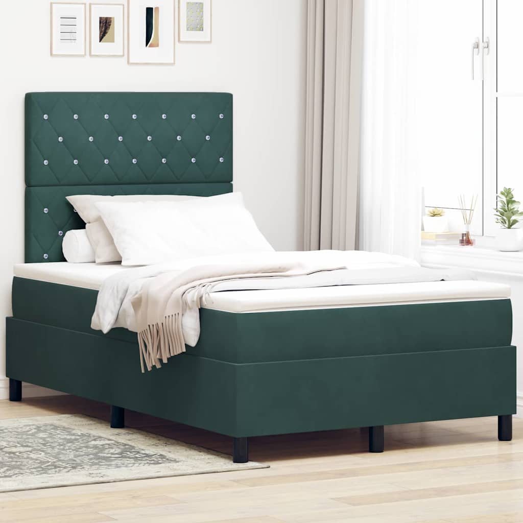 Kasti Vedru Voodi Kategooria Mattress Tume Roheline Väike Kaheinimeset