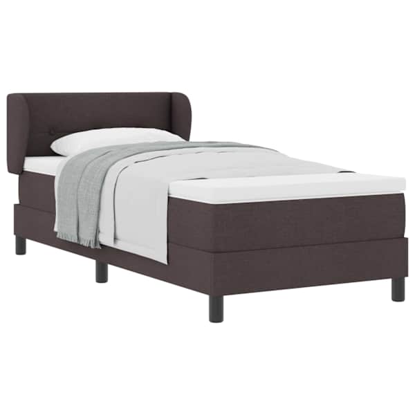 vidaXL Karbi vedrumadrats peaga Tume pruun 80 x 200 cm kangas